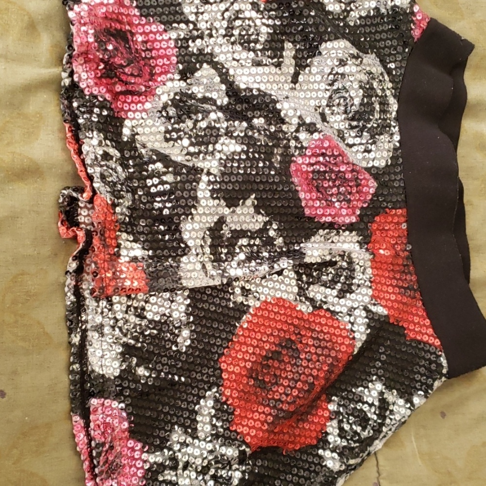 Justice size 10 sequence skort